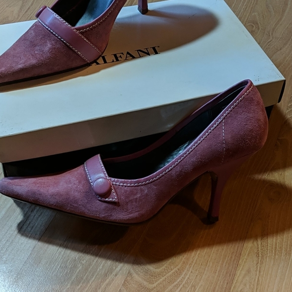 New Alfani pink suede pump - Picture 2 of 5